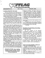Greensboro PFLAG newsletter, January 2000