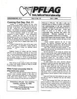 Greensboro PFLAG newsletter, October 1999