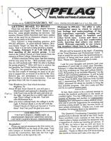 Greensboro PFLAG newsletter, February 1999