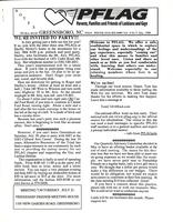 Greensboro PFLAG newsletter, July 1998